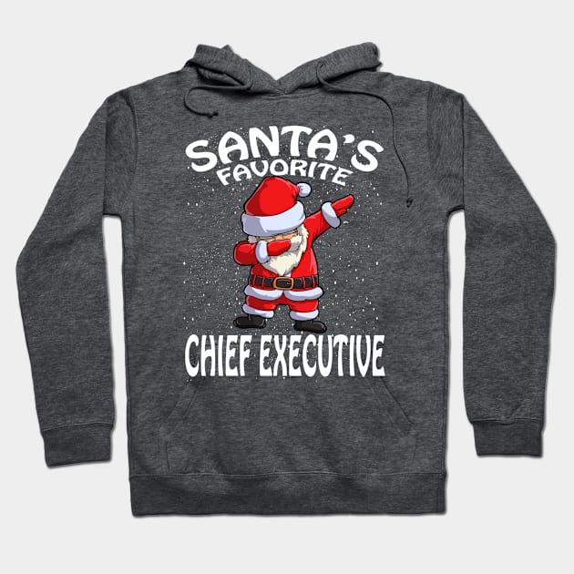 Santas Favorite Chief Executive Christmas Hoodie by intelus